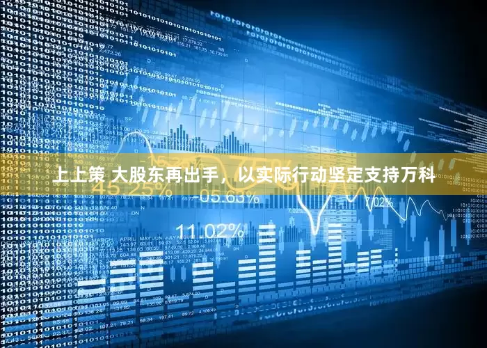 上上策 大股东再出手，以实际行动坚定支持万科
